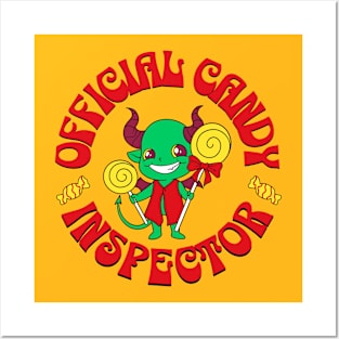 Official Candy Inspector Cute Monster Posters and Art